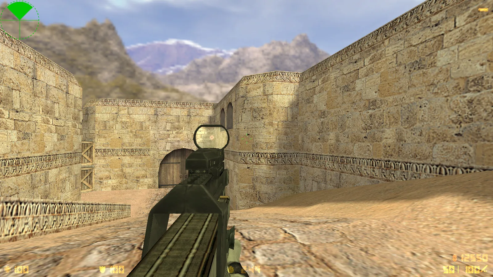 Скриншот  CS 1.6 Insane — сборка с 29 моделями оружия, темным меню, новыми перчатками, звуками и оптимизированным config.cfg