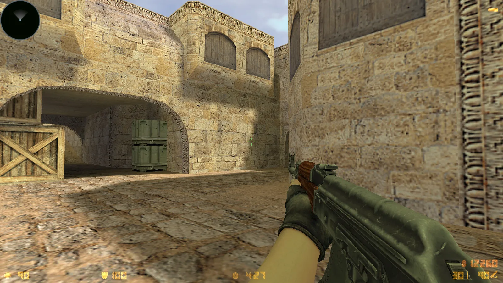 Скриншот CS 1.6 Insurgency: тематические моды, 10 апгрейдов, оружие v_/p_/w_, звуки и оптимизированный конфиг