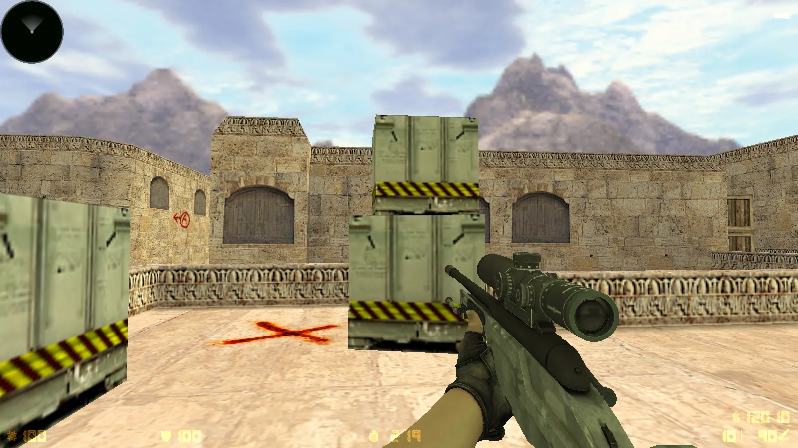 Скриншот  CS 1.6 Insurgency: тематические моды, 10 апгрейдов, оружие v_/p_/w_, звуки и оптимизированный конфиг