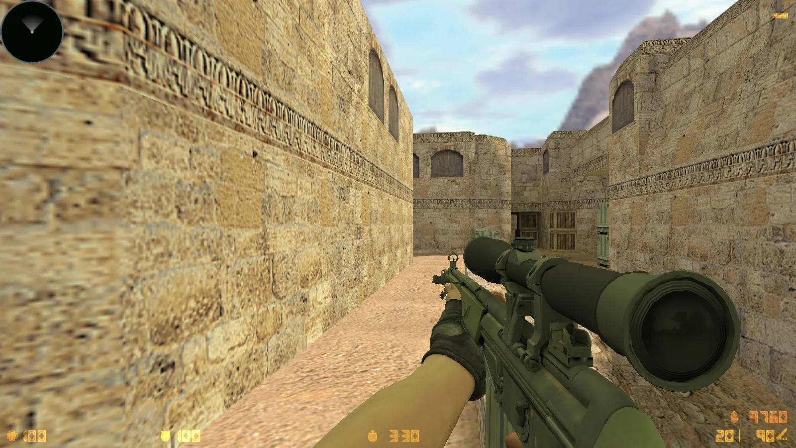 Скриншот  CS 1.6 Insurgency: тематические моды, 10 апгрейдов, оружие v_/p_/w_, звуки и оптимизированный конфиг