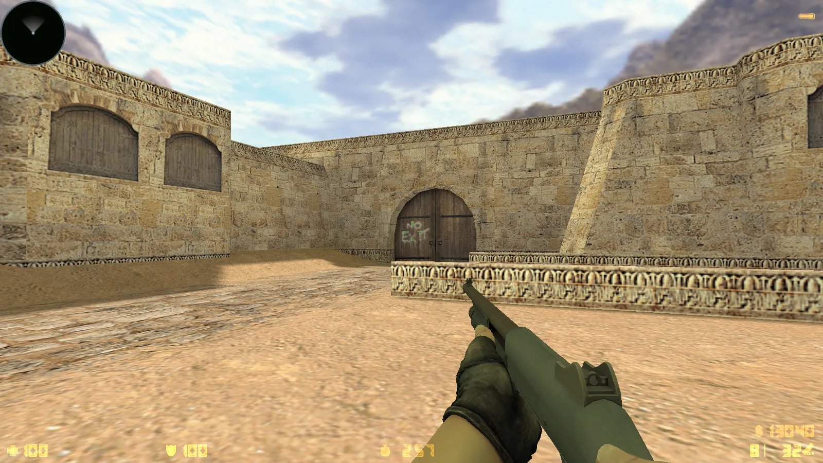 Скриншот  CS 1.6 Insurgency: тематические моды, 10 апгрейдов, оружие v_/p_/w_, звуки и оптимизированный конфиг