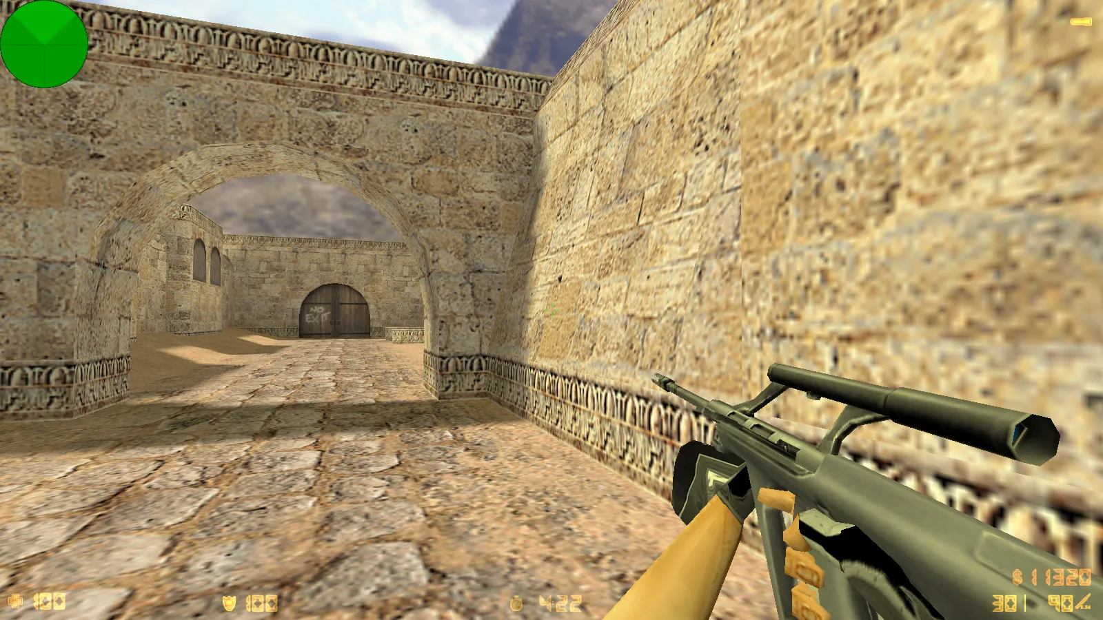 Скриншот  CS 1.6 от JERRY: блогерская сборка с CS2-скинами, звуками, музыкой меню и стабильным FPS