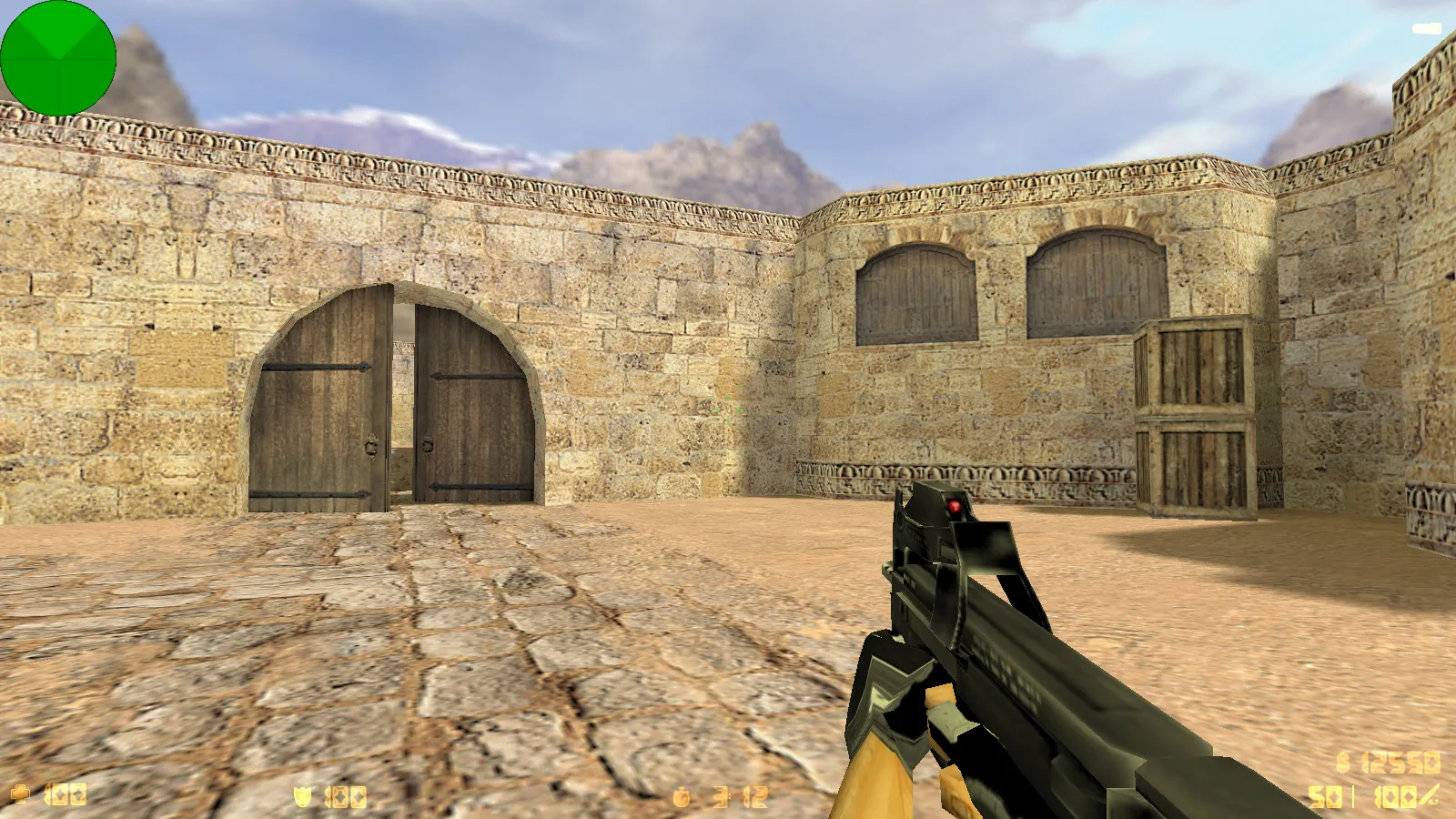 Скриншот  CS 1.6 от JERRY: блогерская сборка с CS2-скинами, звуками, музыкой меню и стабильным FPS