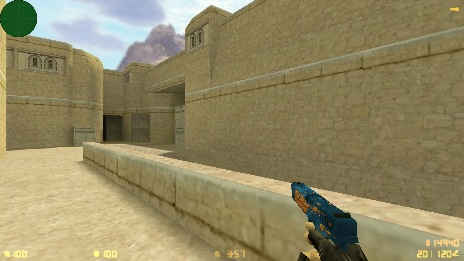 Скриншот  CS 1.6 от K.C1337: блогерская сборка с 9 новшествами, 18 скинами, темой меню и оптимизированным конфигом