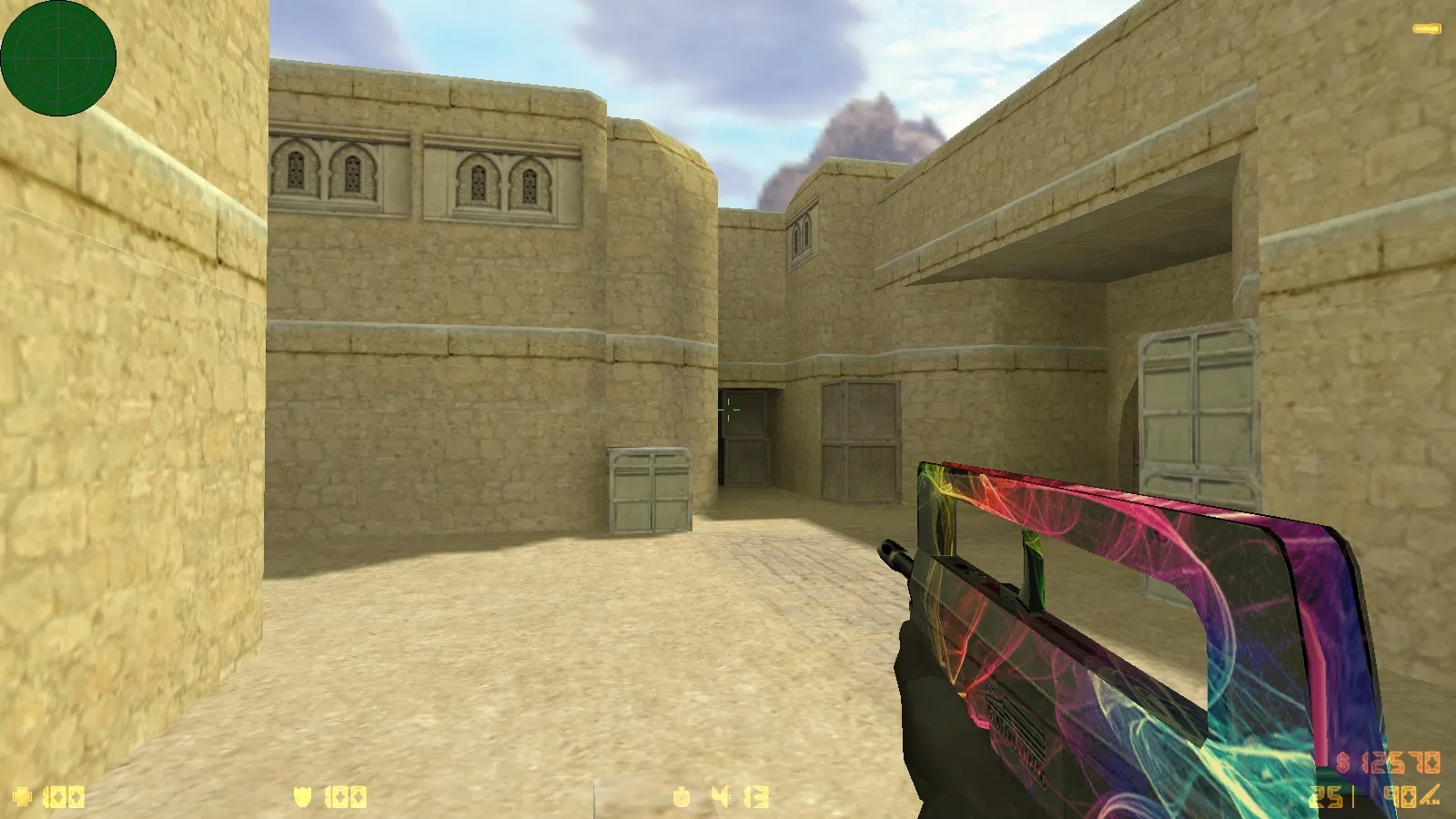 Скриншот  CS 1.6 от K.C1337: блогерская сборка с 9 новшествами, 18 скинами, темой меню и оптимизированным конфигом