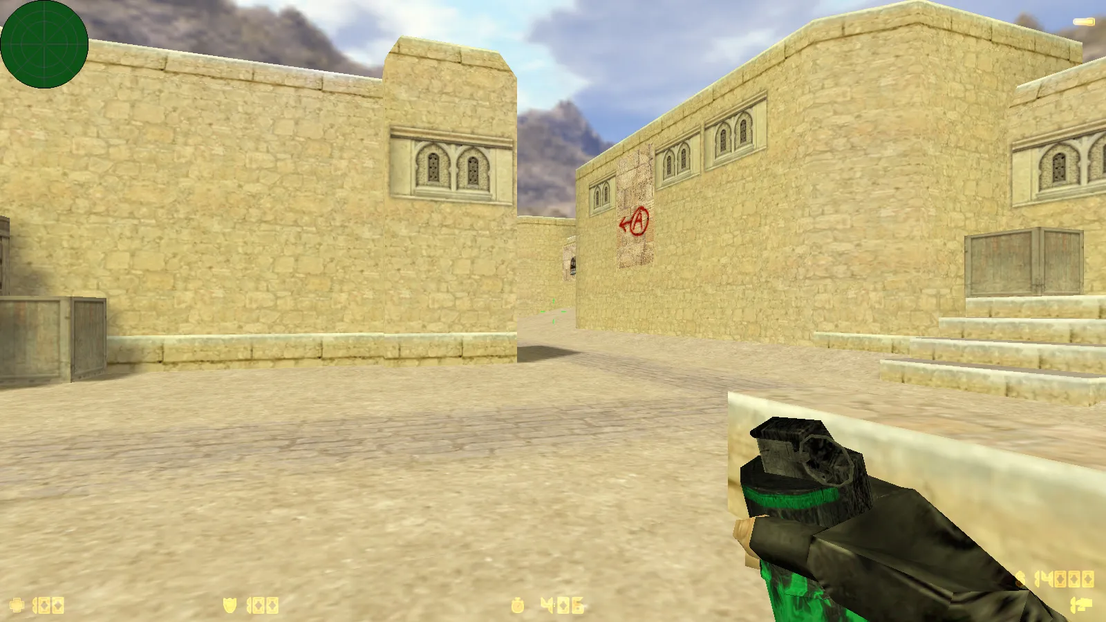 Скриншот  CS 1.6 от K.C1337: блогерская сборка с 9 новшествами, 18 скинами, темой меню и оптимизированным конфигом