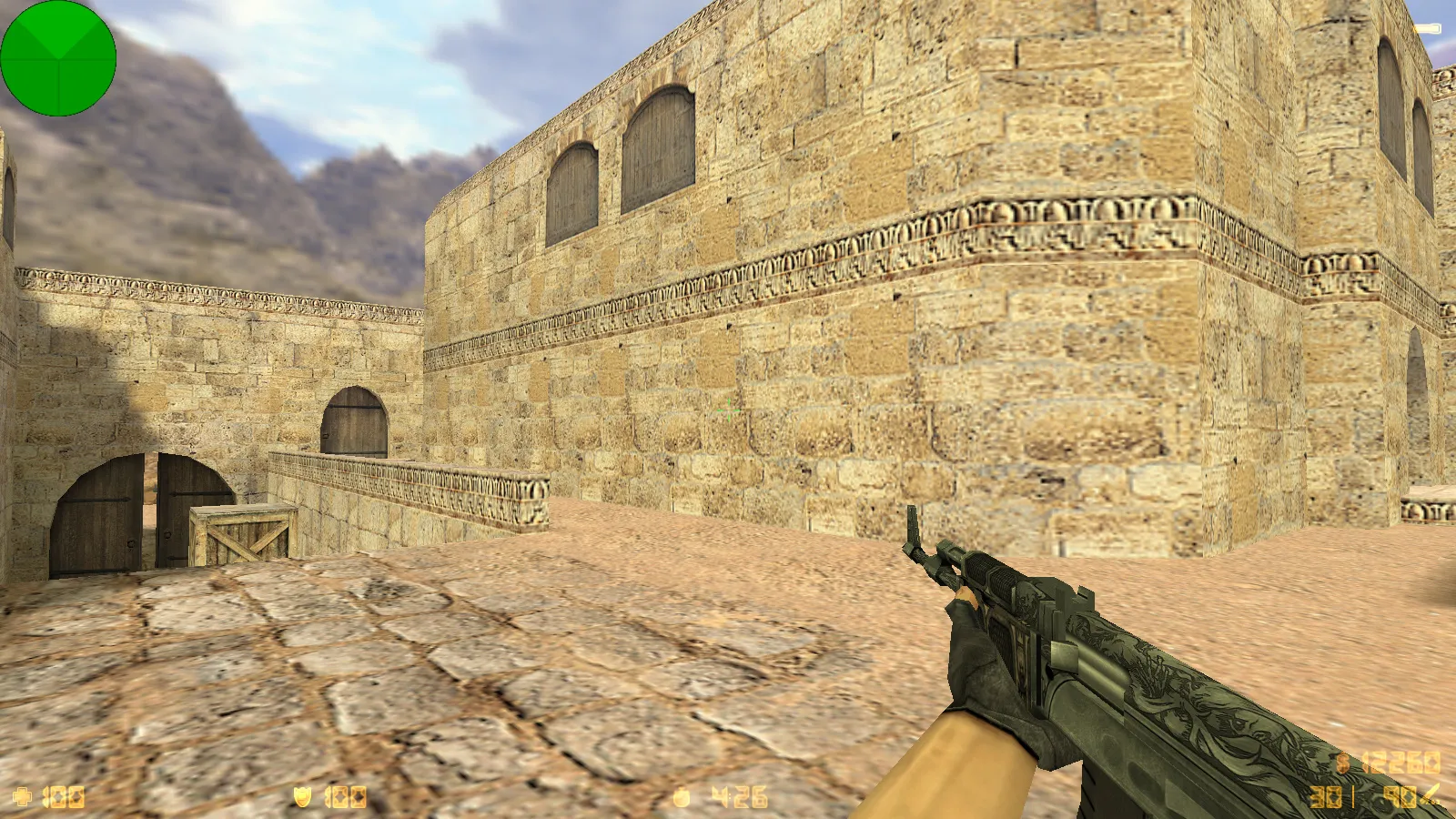 Скриншот CS 1.6 от Kaybik: блогерская сборка с 8 апгрейдами, скинами, звуками, музыкой и оптимизированным config.cfg