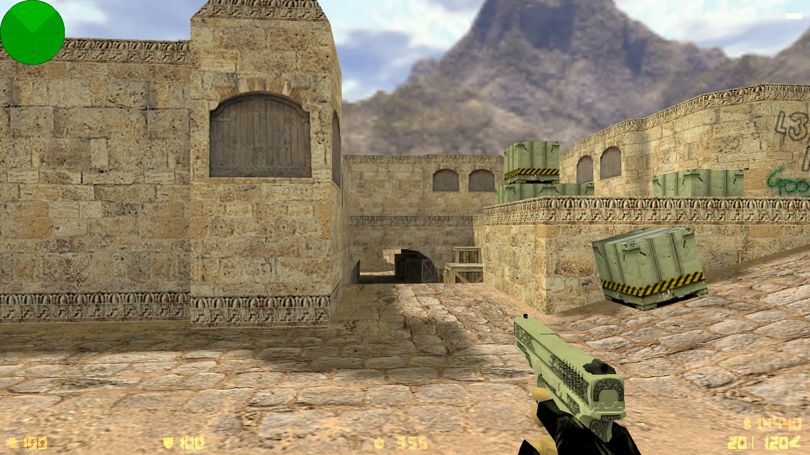 Скриншот  CS 1.6 от Kaybik: блогерская сборка с 8 апгрейдами, скинами, звуками, музыкой и оптимизированным config.cfg