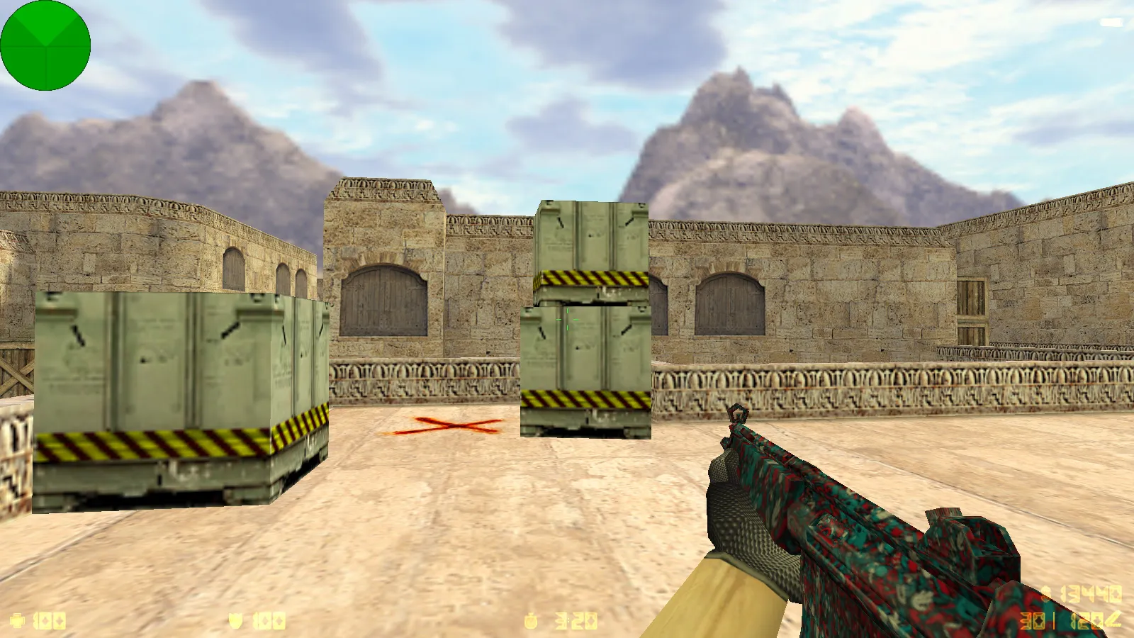 Скриншот  CS 1.6 от Kaybik: блогерская сборка с 8 апгрейдами, скинами, звуками, музыкой и оптимизированным config.cfg