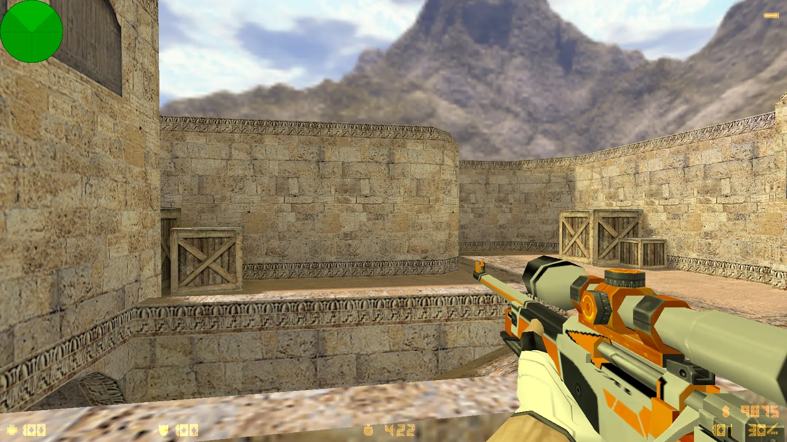 Скриншот  CS 1.6 от Ker1k Show: блогерская сборка, скины, черное меню, музыка и оптимизированный конфиг