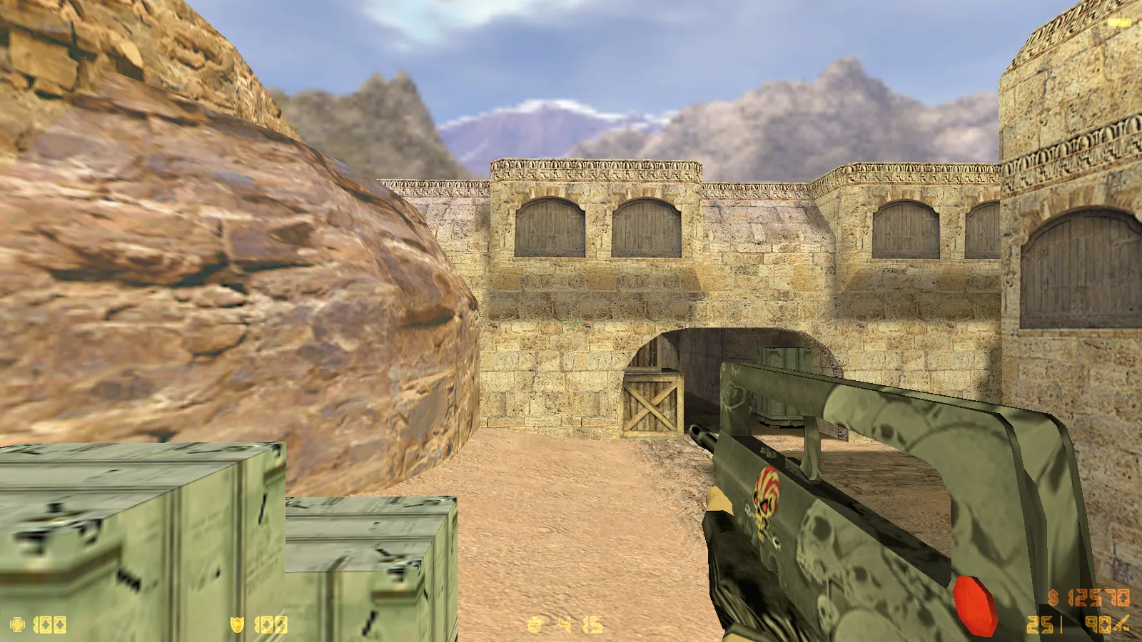 Скриншот  CS 1.6 от Ker1k Show: блогерская сборка, скины, черное меню, музыка и оптимизированный конфиг