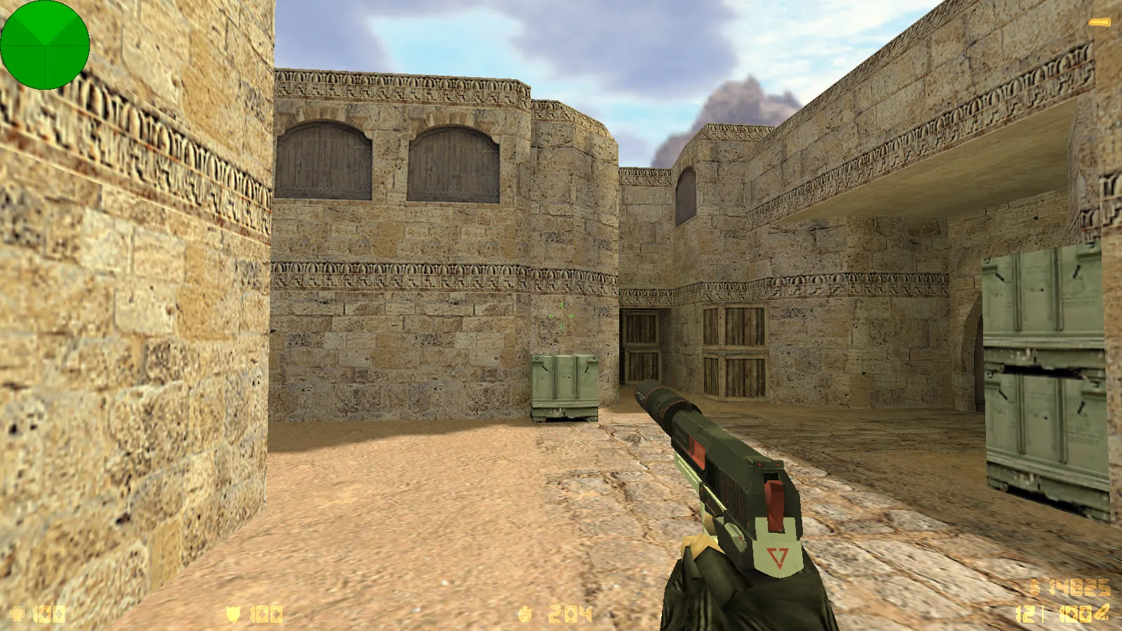 Скриншот  CS 1.6 от Kerdik Show: блогерская сборка с 15 скинами, красно-синими моделями, темным меню и оптимизированным config.cfg