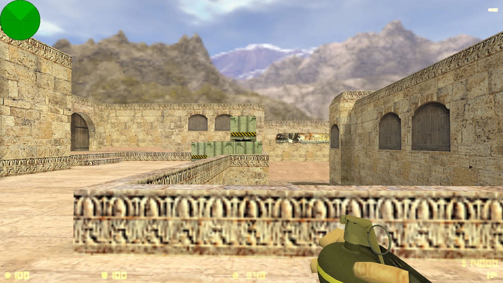 Скриншот  CS 1.6 от Kerdik Show: блогерская сборка с 15 скинами, красно-синими моделями, темным меню и оптимизированным config.cfg