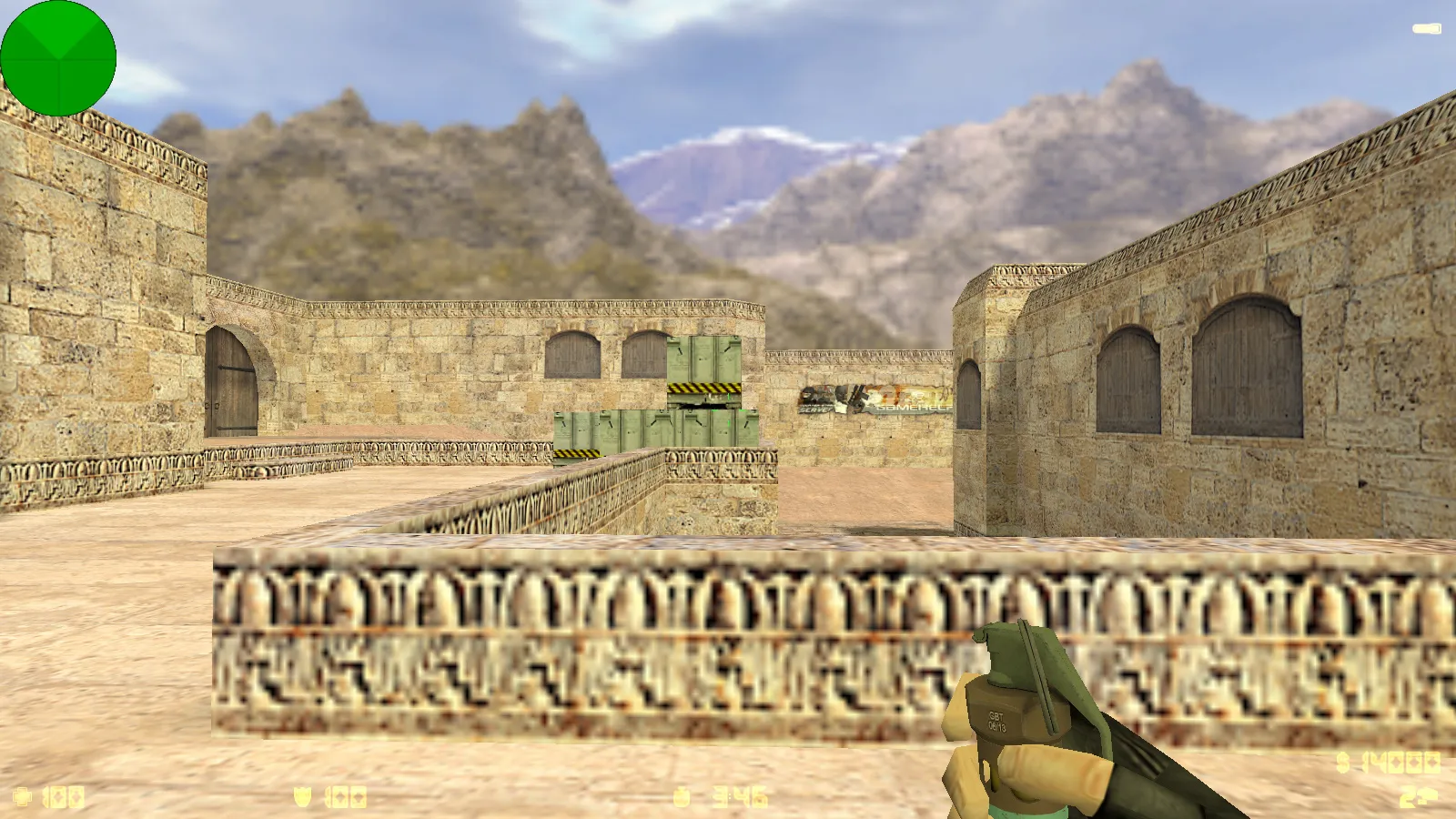 Скриншот  CS 1.6 от Kerdik Show: блогерская сборка с 15 скинами, красно-синими моделями, темным меню и оптимизированным config.cfg