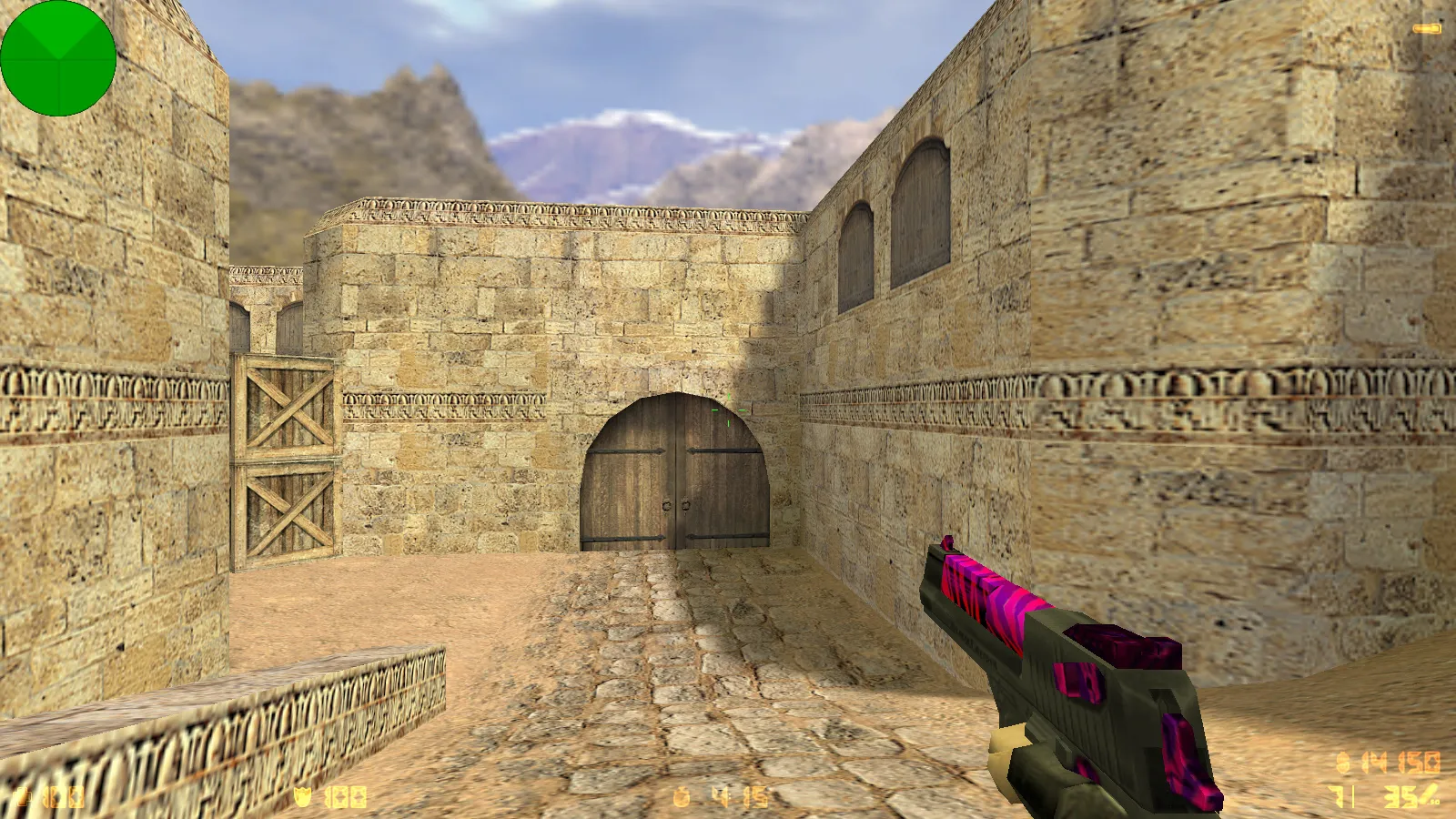 Скриншот  CS 1.6 от Киси: блогерская сборка с 24 скинами, минималистичными моделями, музыкой в меню и оптимизированным config.cfg