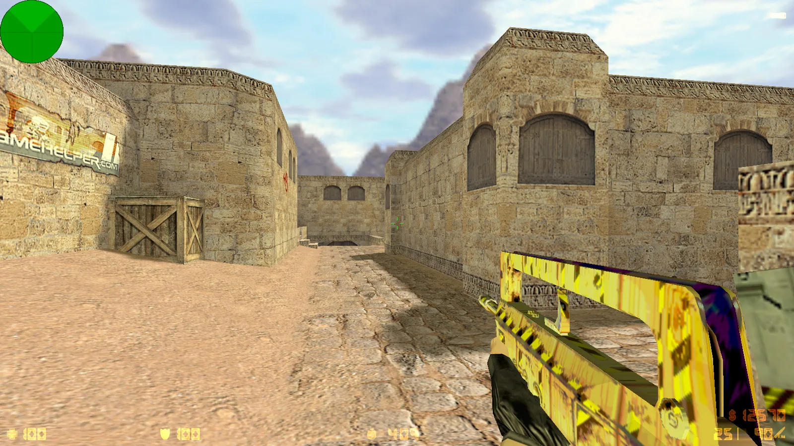 Скриншот  CS 1.6 от Киси: блогерская сборка с 24 скинами, минималистичными моделями, музыкой в меню и оптимизированным config.cfg