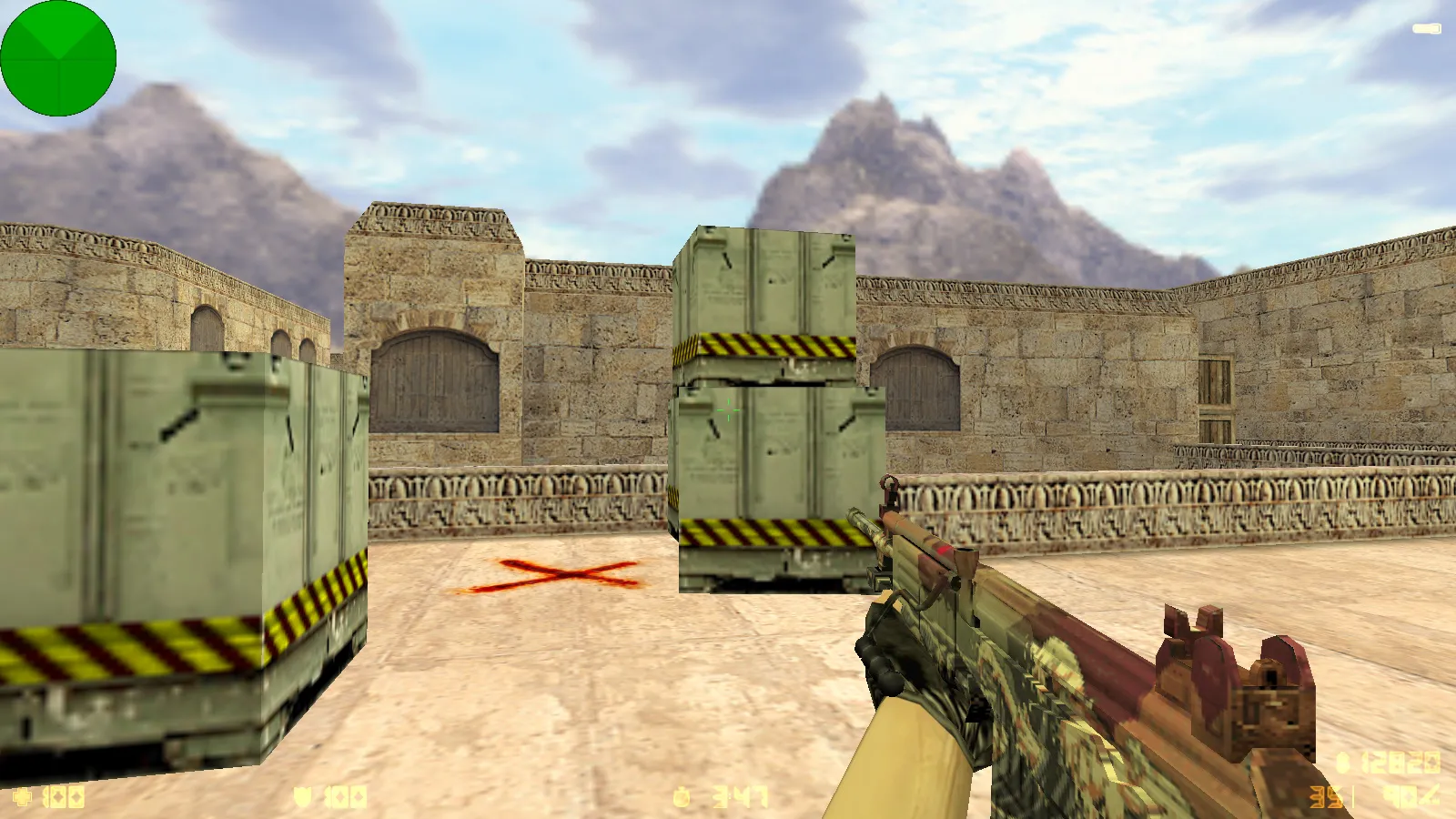 Скриншот  CS 1.6 от Киси: блогерская сборка с 24 скинами, минималистичными моделями, музыкой в меню и оптимизированным config.cfg