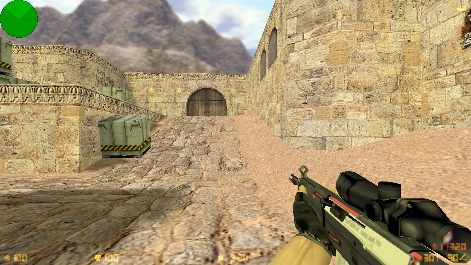 Скриншот  CS 1.6 от Киси: блогерская сборка с 24 скинами, минималистичными моделями, музыкой в меню и оптимизированным config.cfg