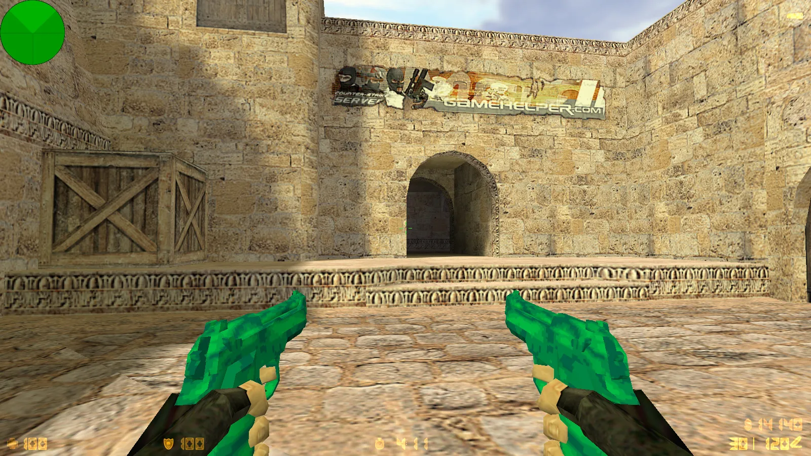 Скриншот  CS 1.6 от Киси: блогерская сборка с 24 скинами, минималистичными моделями, музыкой в меню и оптимизированным config.cfg