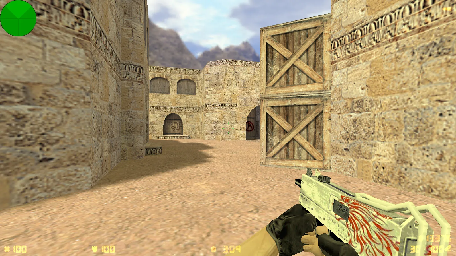 Скриншот  CS 1.6 от Киси: блогерская сборка с 24 скинами, минималистичными моделями, музыкой в меню и оптимизированным config.cfg