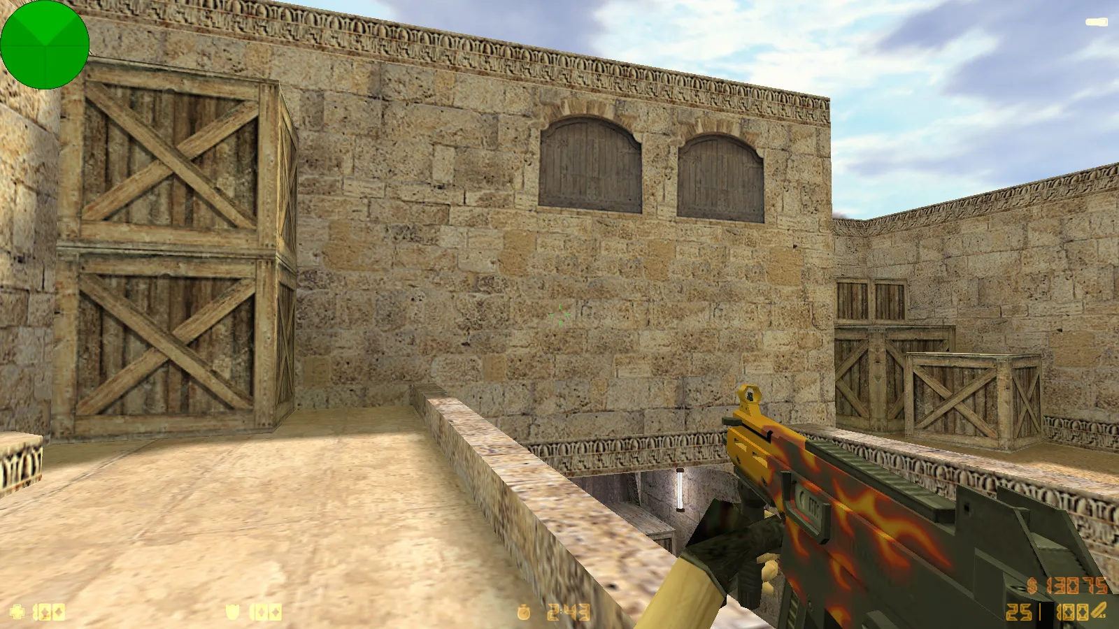 Скриншот  CS 1.6 от Киси: блогерская сборка с 24 скинами, минималистичными моделями, музыкой в меню и оптимизированным config.cfg