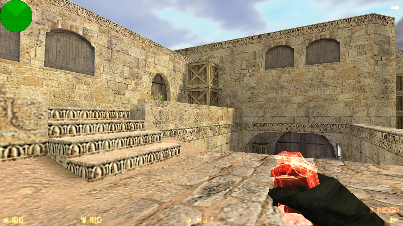 Скриншот  CS 1.6 от Киси: блогерская сборка с 24 скинами, минималистичными моделями, музыкой в меню и оптимизированным config.cfg