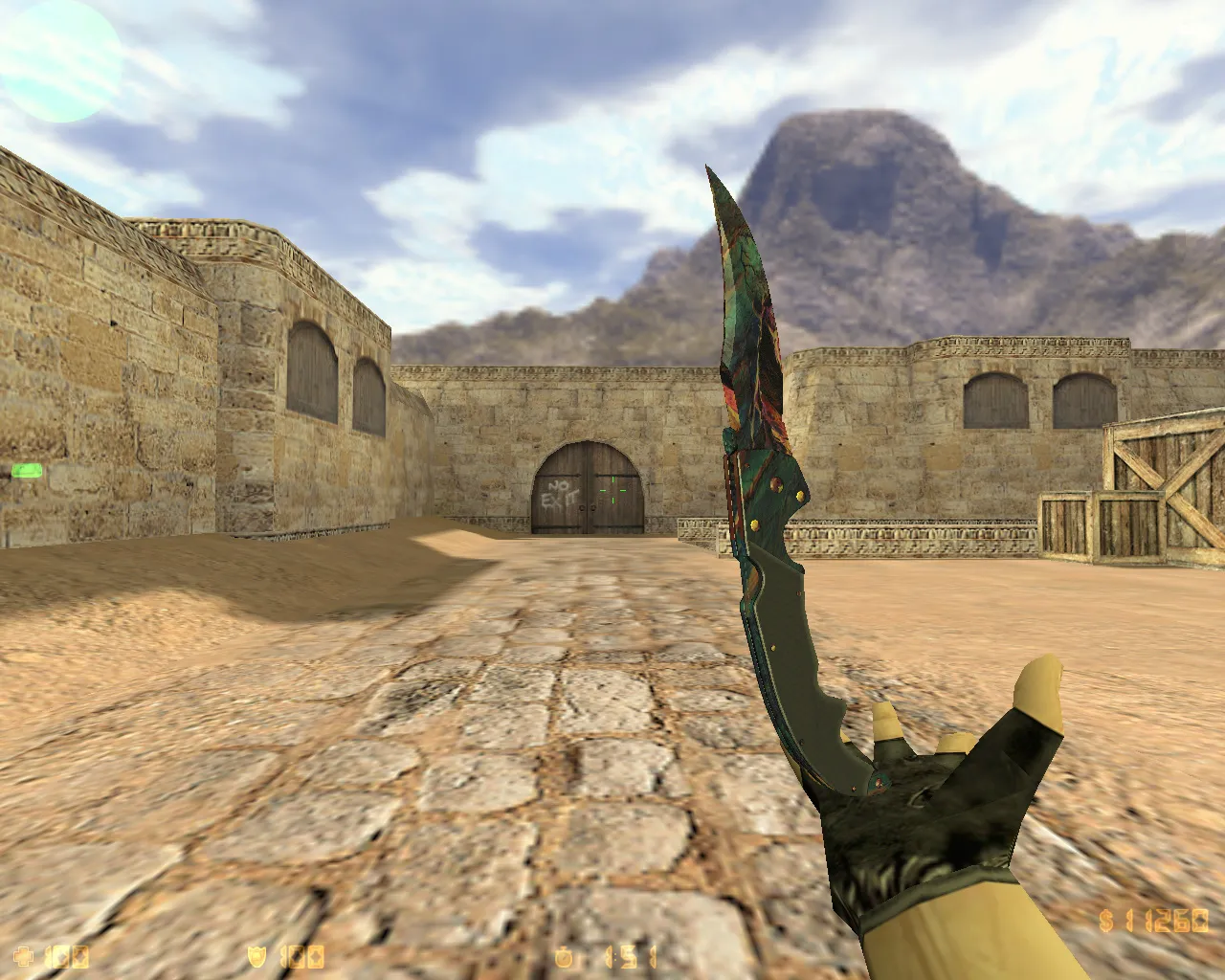 Скриншот CS 1.6 от Клеонта: блогерская сборка с паком скинов, изменениями UI и оптимизированным конфигом