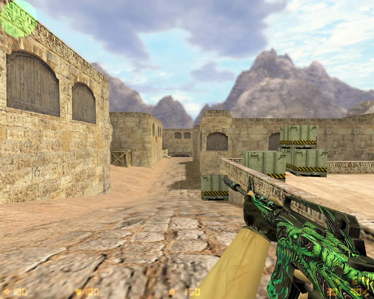 Скриншот  CS 1.6 от Клеонта: блогерская сборка с паком скинов, изменениями UI и оптимизированным конфигом