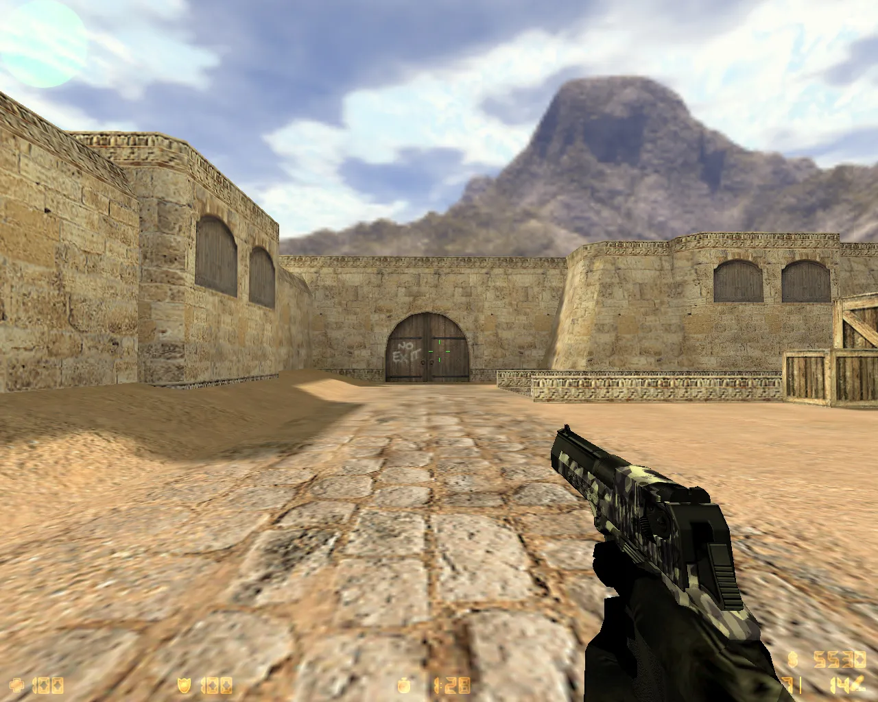 Скриншот  CS 1.6 от Клеонта: блогерская сборка с паком скинов, изменениями UI и оптимизированным конфигом