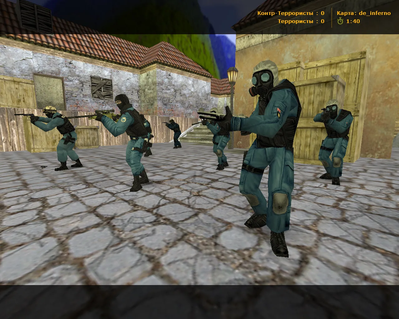 Скриншот  CS 1.6 от Клеонта: блогерская сборка с паком скинов, изменениями UI и оптимизированным конфигом