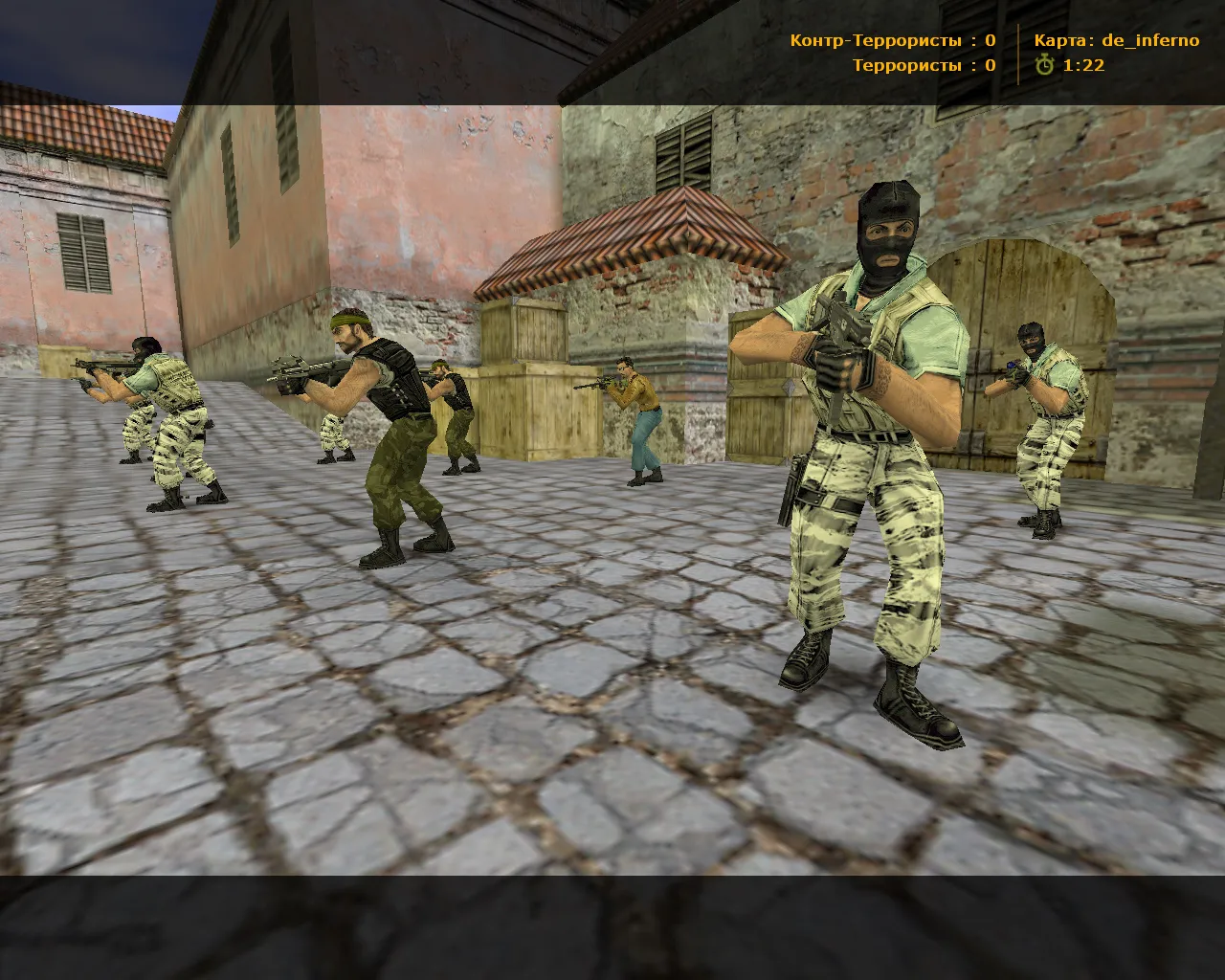 Скриншот  CS 1.6 от Клеонта: блогерская сборка с паком скинов, изменениями UI и оптимизированным конфигом