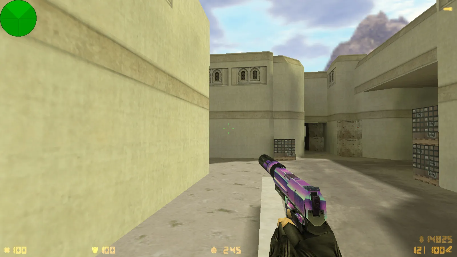 Скриншот  CS 1.6 от Кокосика: блогерская сборка с 8 обновлениями, скинами, звуками, темным меню и оптимизированным конфигом