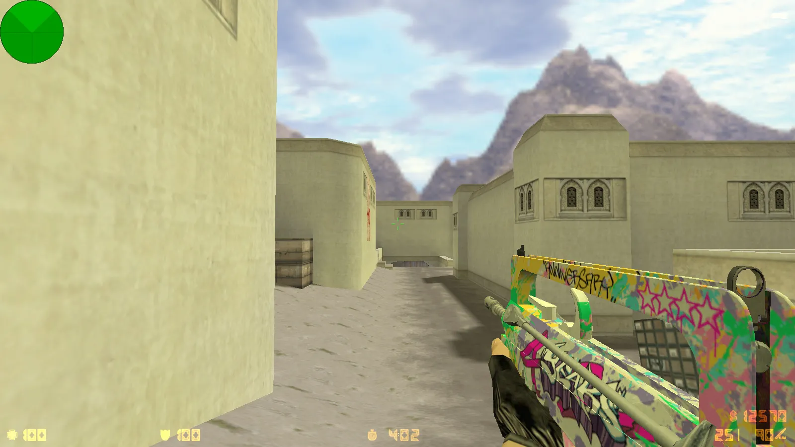 Скриншот  CS 1.6 от Кокосика: блогерская сборка с 8 обновлениями, скинами, звуками, темным меню и оптимизированным конфигом