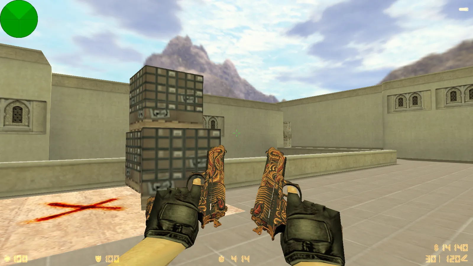 Скриншот  CS 1.6 от Кокосика: блогерская сборка с 8 обновлениями, скинами, звуками, темным меню и оптимизированным конфигом