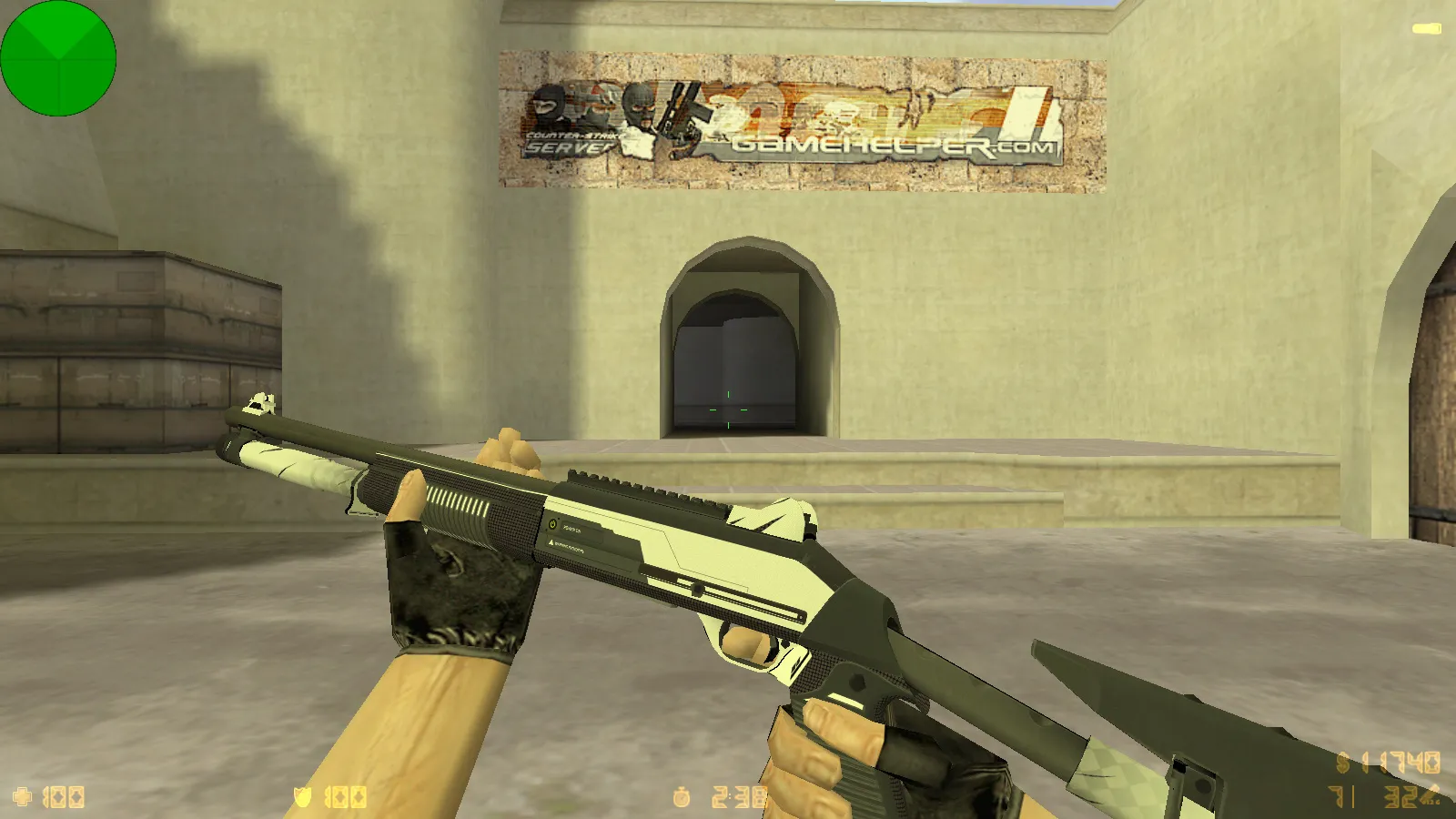 Скриншот  CS 1.6 от Кокосика: блогерская сборка с 8 обновлениями, скинами, звуками, темным меню и оптимизированным конфигом