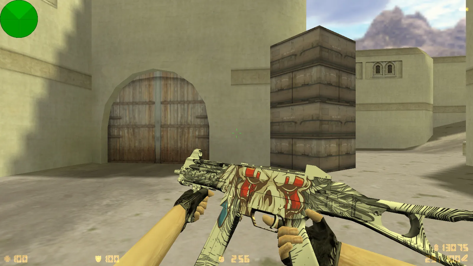 Скриншот  CS 1.6 от Кокосика: блогерская сборка с 8 обновлениями, скинами, звуками, темным меню и оптимизированным конфигом