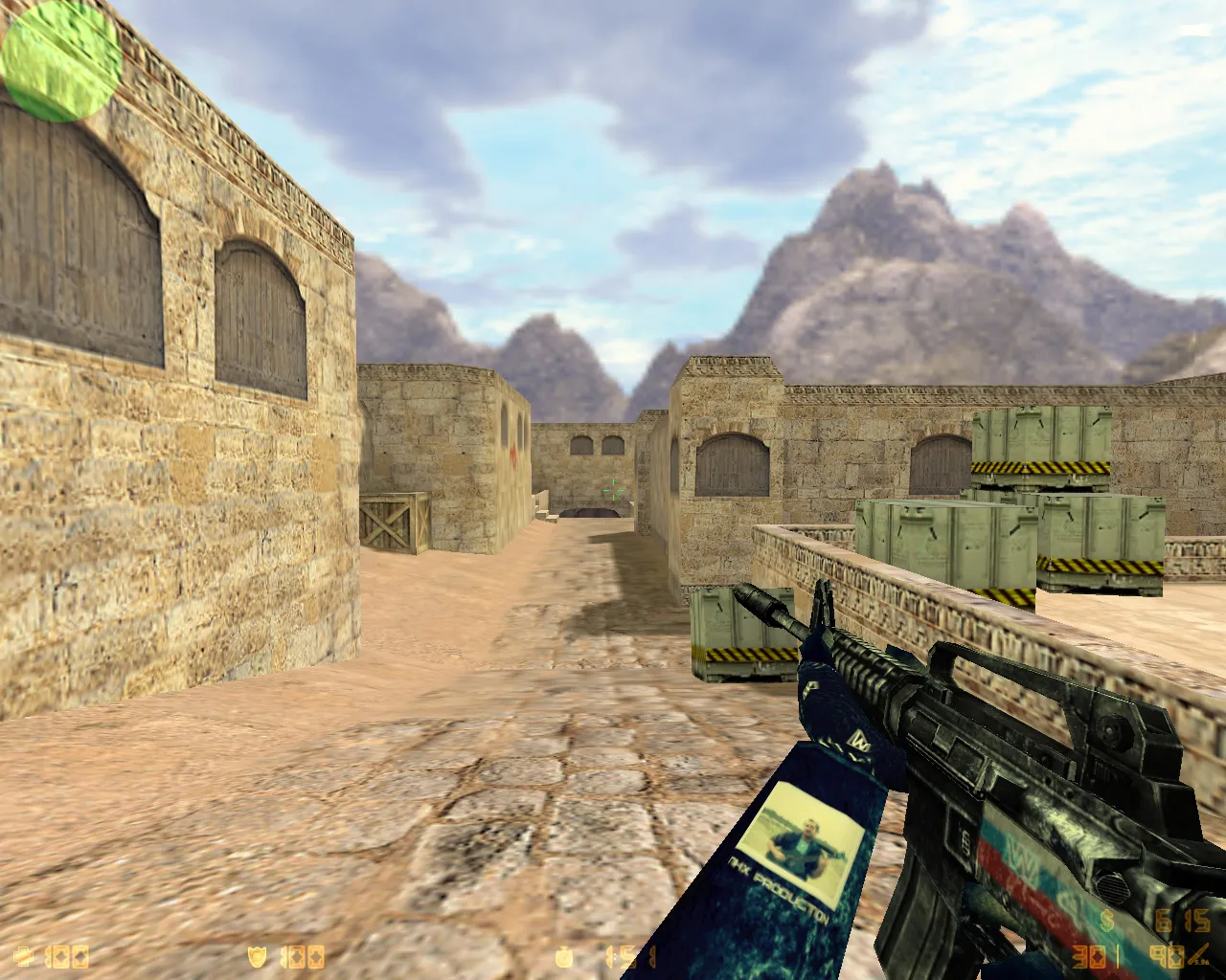 Скриншот  CS 1.6 от KOT3: блогерская сборка с 7 правками, W45 ПНХ модели, темная тема меню, оптимизированный конфиг