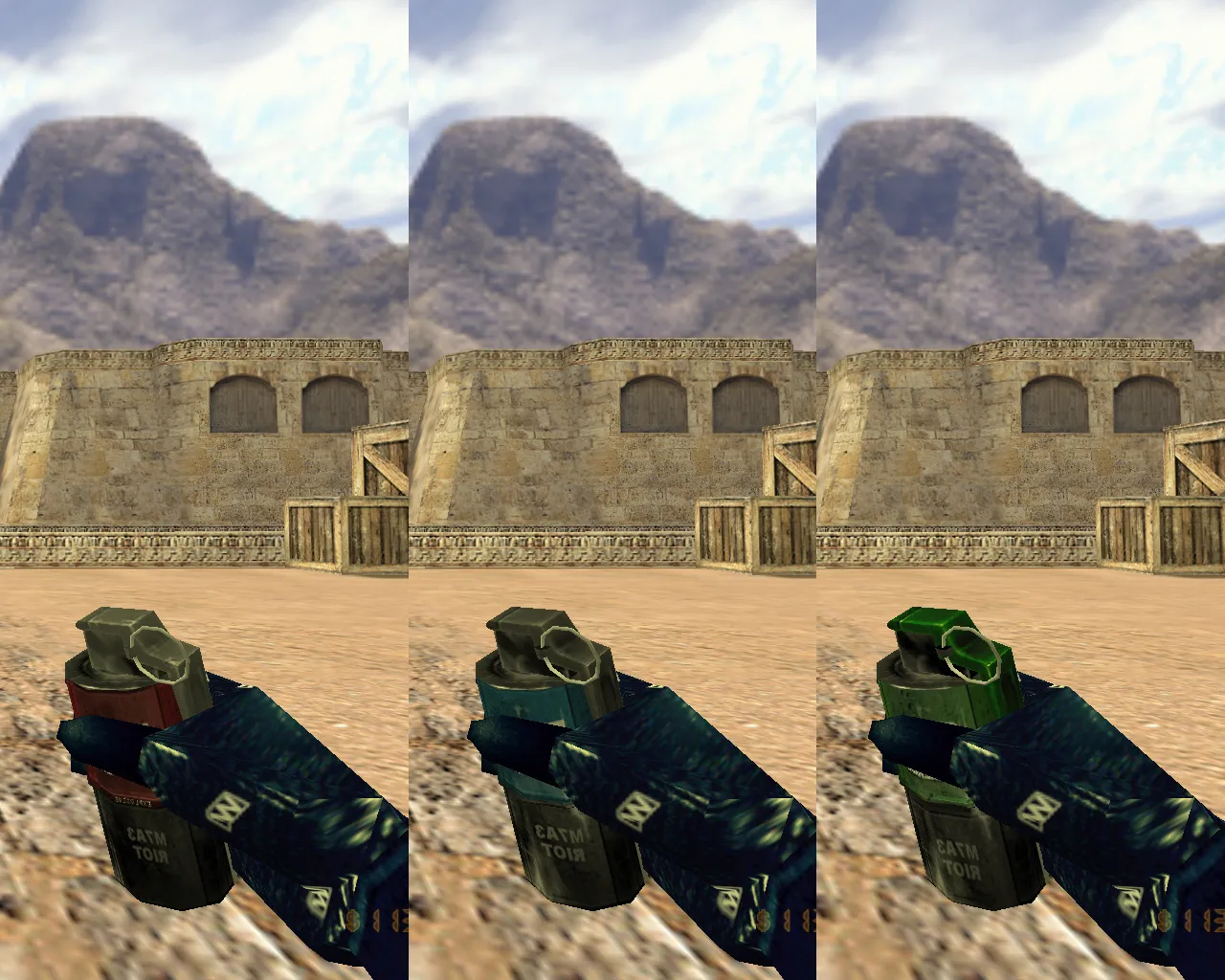 Скриншот  CS 1.6 от KOT3: блогерская сборка с 7 правками, W45 ПНХ модели, темная тема меню, оптимизированный конфиг