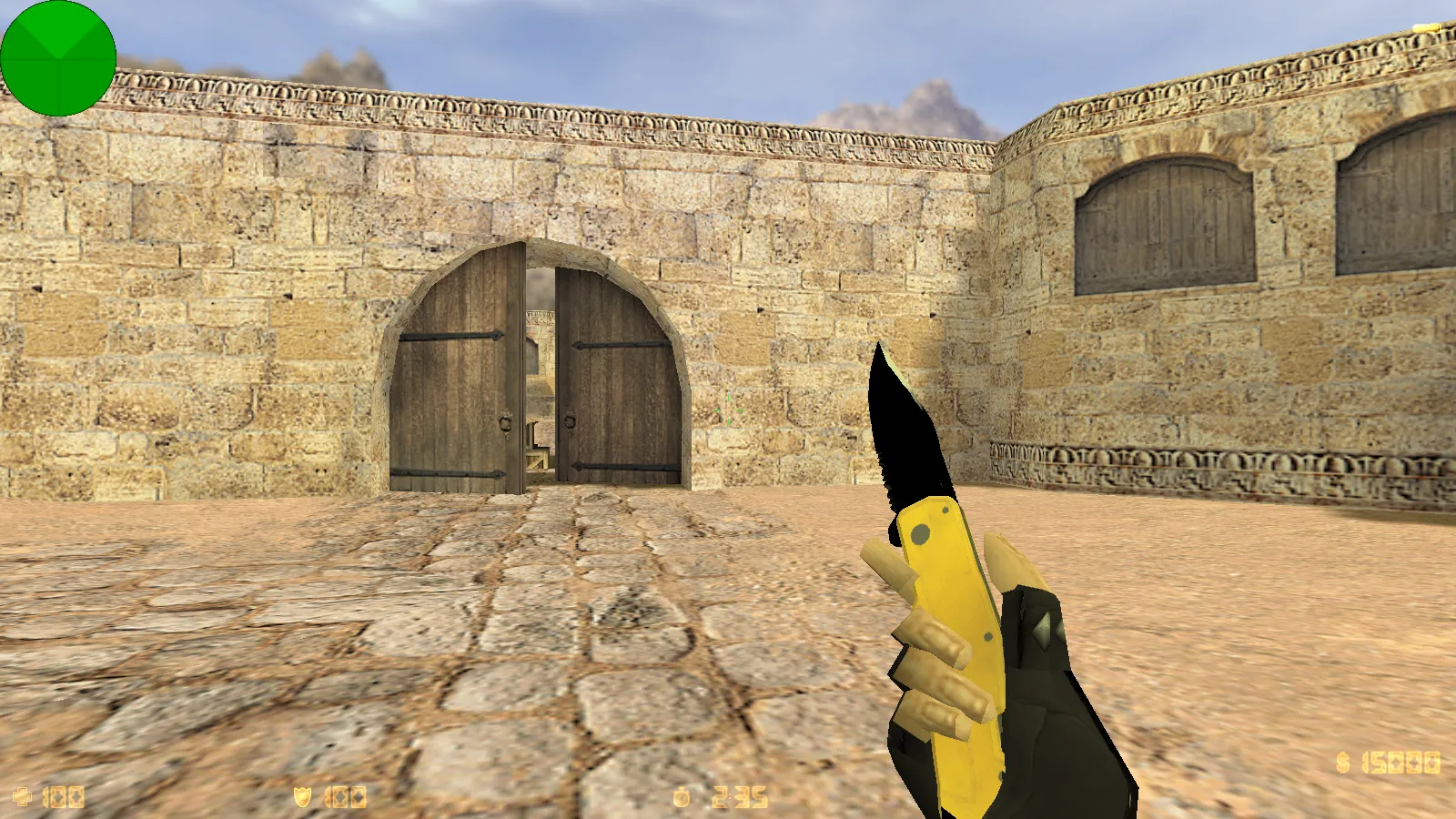 Скриншот CS 1.6 от Kuro: блогерская сборка с 6 апгрейдами, 27 моделями оружия v_/p_/w_, темным меню и оптимизированным конфигом