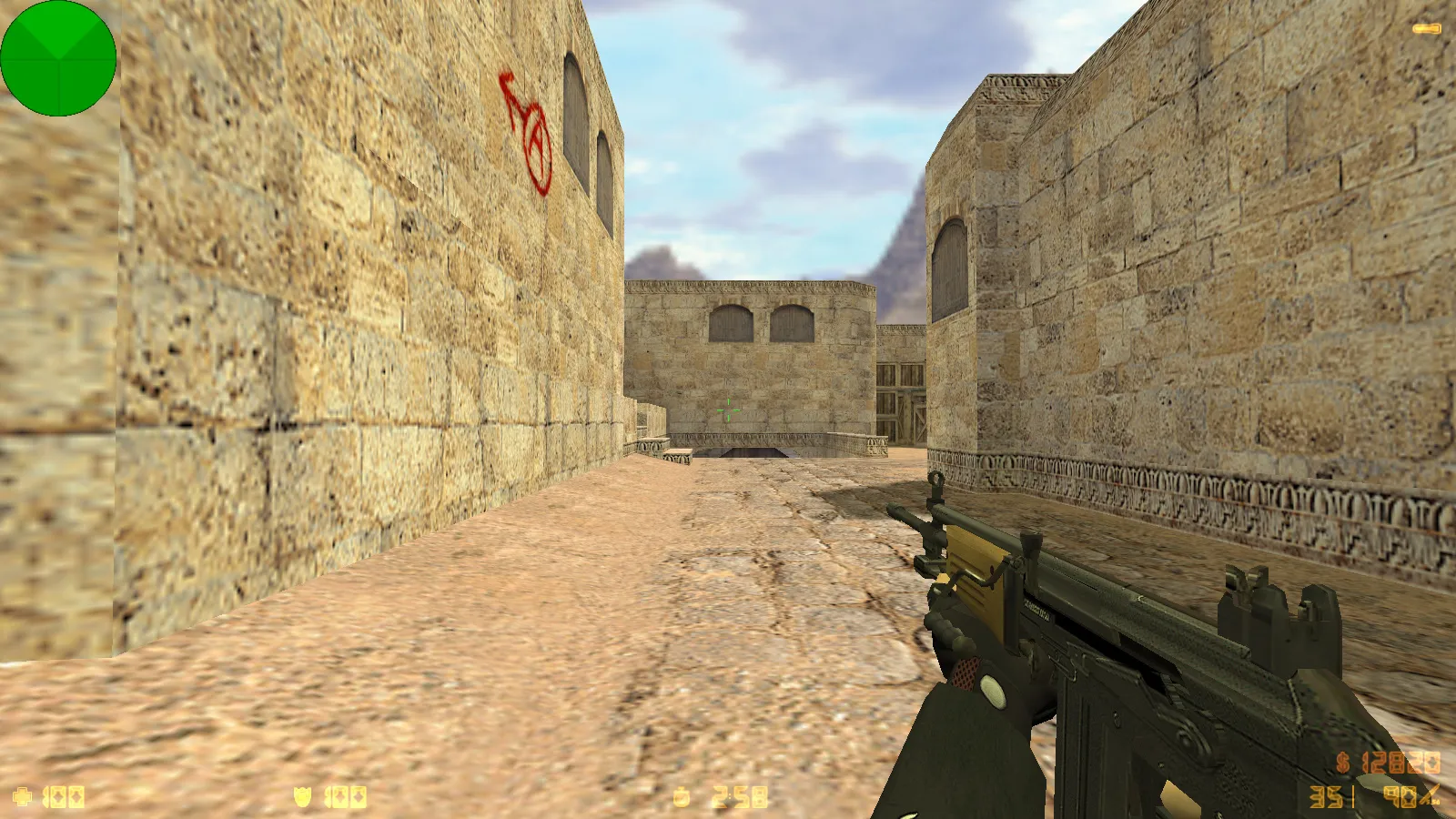 Скриншот  CS 1.6 от Kuro: блогерская сборка с 6 апгрейдами, 27 моделями оружия v_/p_/w_, темным меню и оптимизированным конфигом