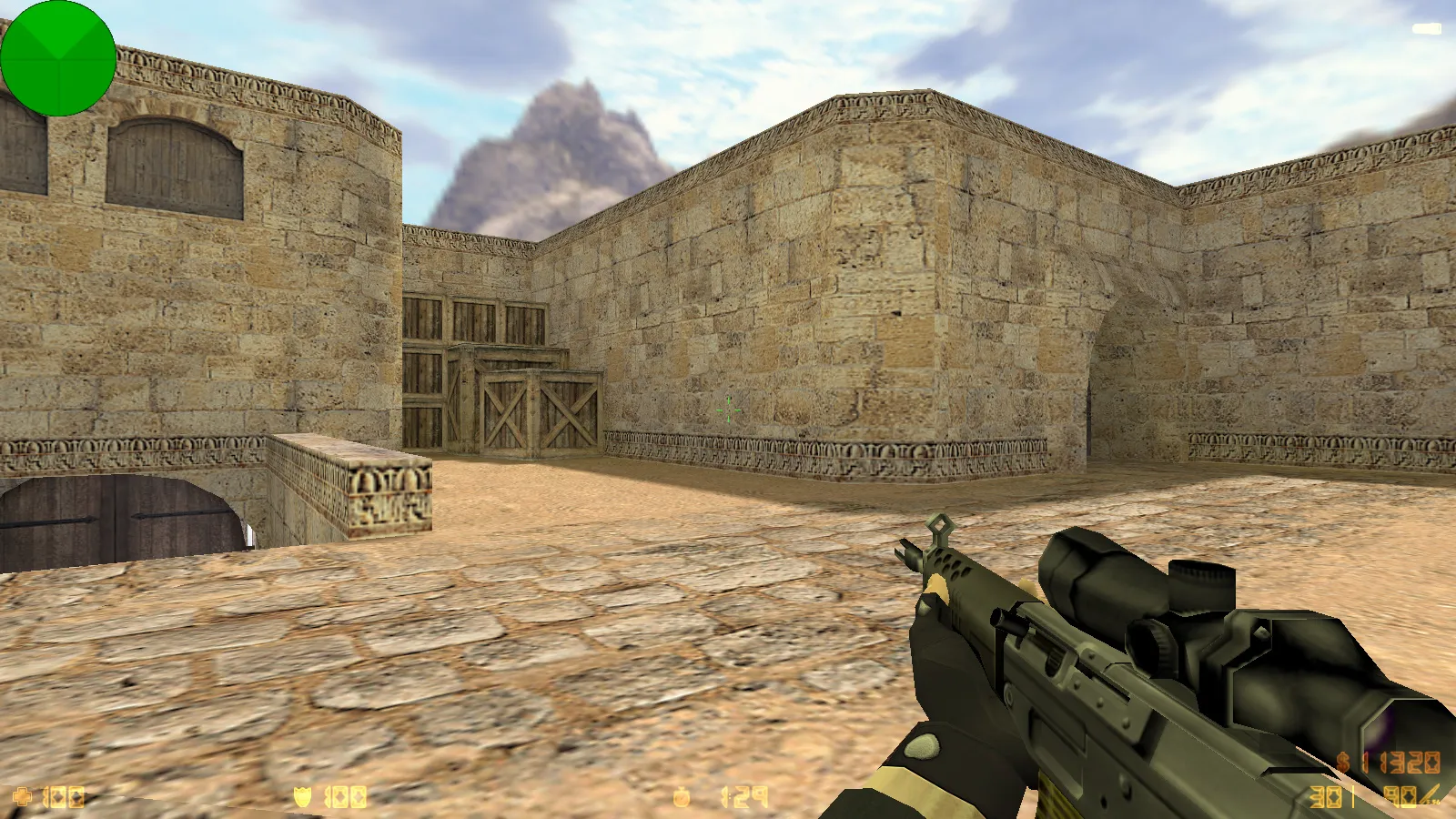 Скриншот  CS 1.6 от Kuro: блогерская сборка с 6 апгрейдами, 27 моделями оружия v_/p_/w_, темным меню и оптимизированным конфигом