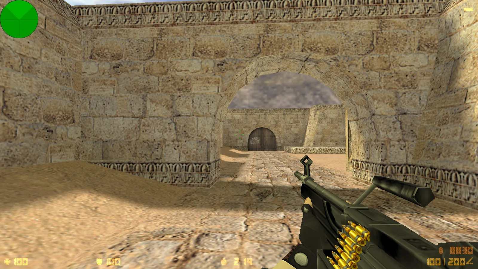 Скриншот  CS 1.6 от Kuro: блогерская сборка с 6 апгрейдами, 27 моделями оружия v_/p_/w_, темным меню и оптимизированным конфигом