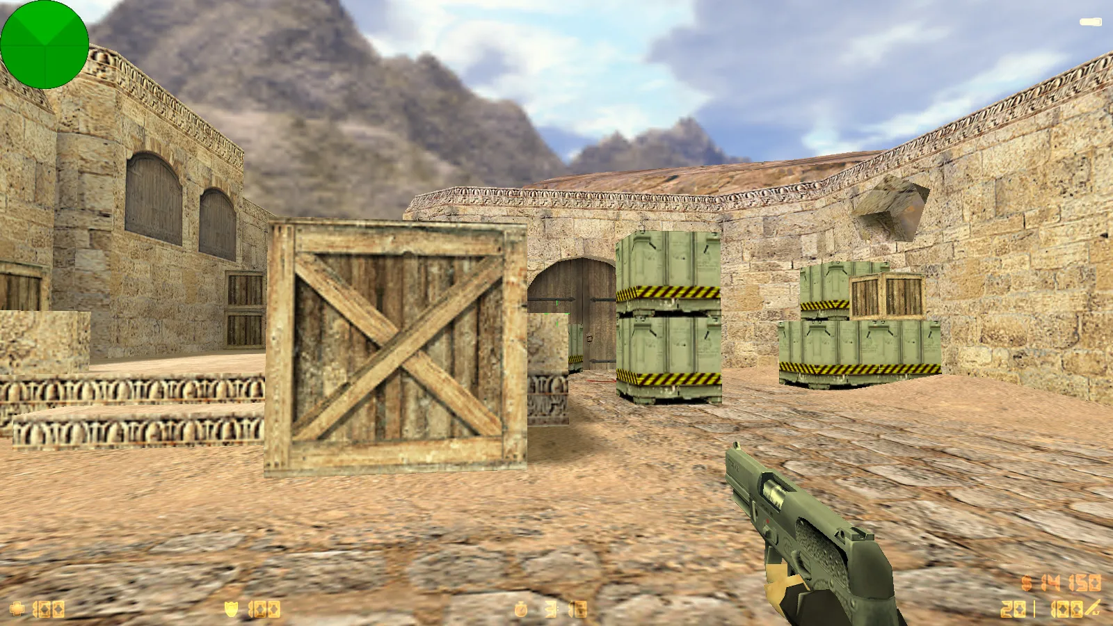 Скриншот  CS 1.6 от Kuro: блогерская сборка с 6 апгрейдами, 27 моделями оружия v_/p_/w_, темным меню и оптимизированным конфигом