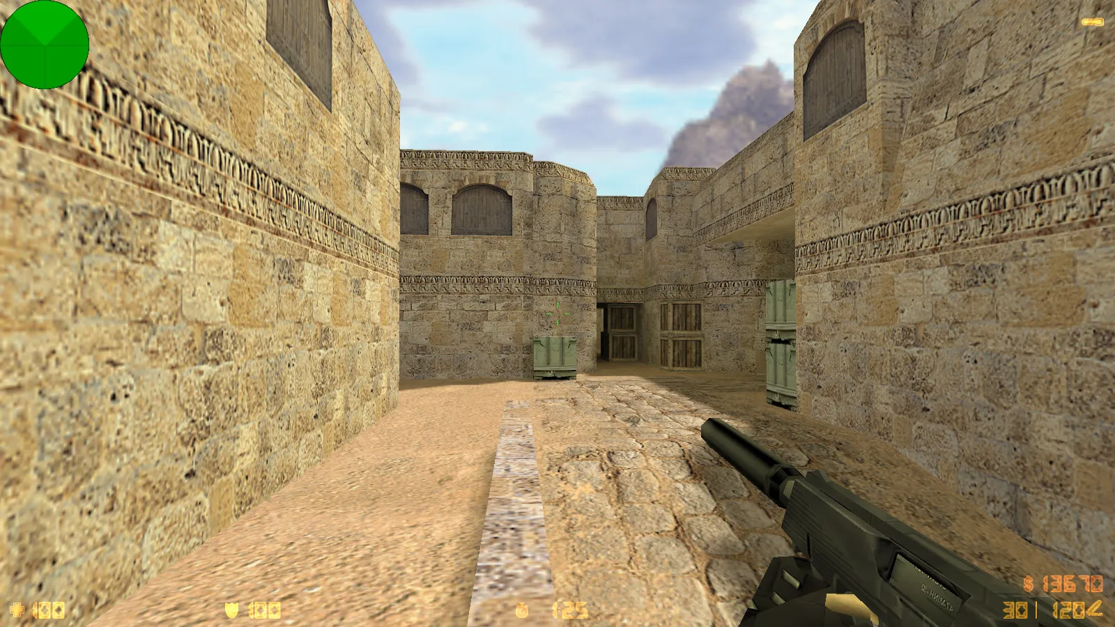 Скриншот  CS 1.6 от Kuro: блогерская сборка с 6 апгрейдами, 27 моделями оружия v_/p_/w_, темным меню и оптимизированным конфигом