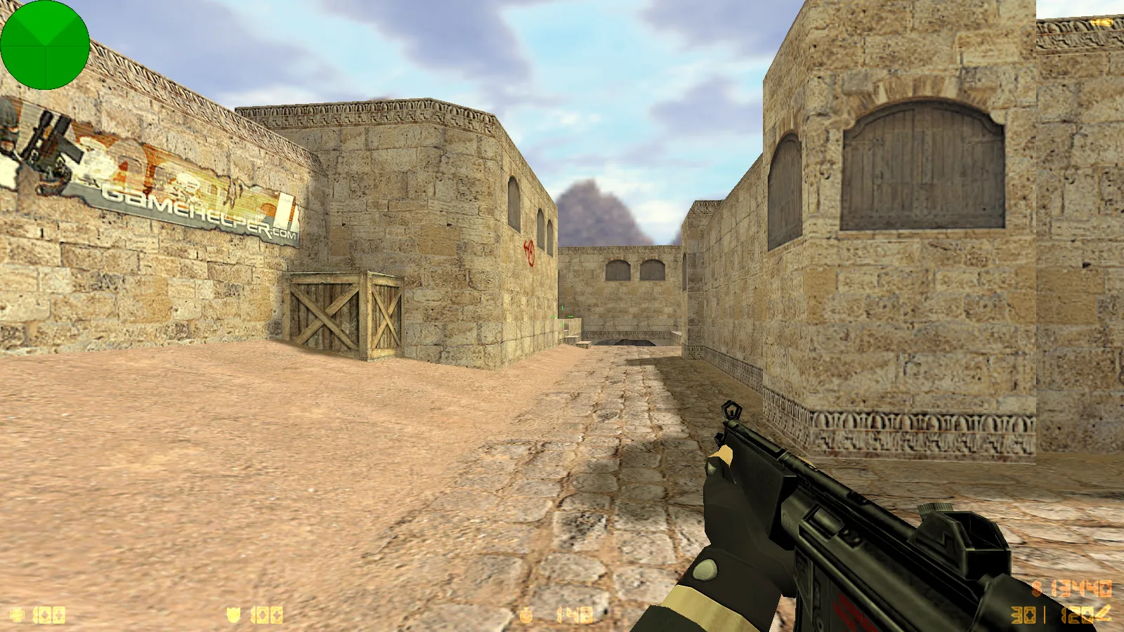 Скриншот  CS 1.6 от Kuro: блогерская сборка с 6 апгрейдами, 27 моделями оружия v_/p_/w_, темным меню и оптимизированным конфигом