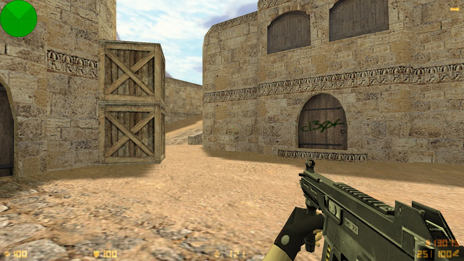 Скриншот  CS 1.6 от Kuro: блогерская сборка с 6 апгрейдами, 27 моделями оружия v_/p_/w_, темным меню и оптимизированным конфигом