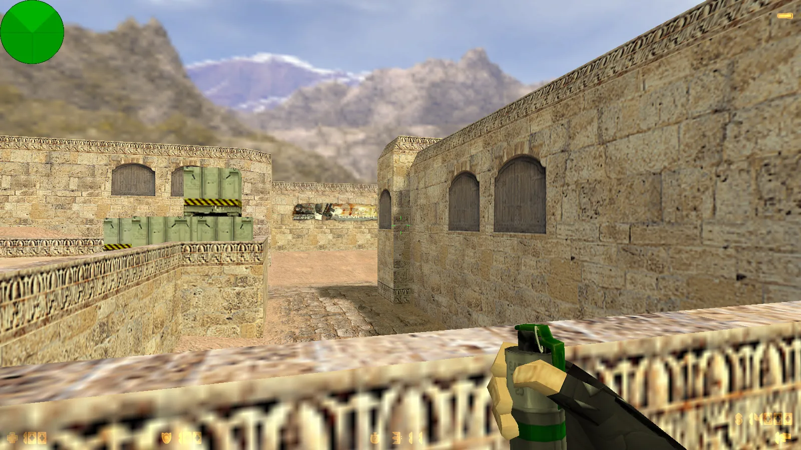 Скриншот  CS 1.6 от Kuro: блогерская сборка с 6 апгрейдами, 27 моделями оружия v_/p_/w_, темным меню и оптимизированным конфигом