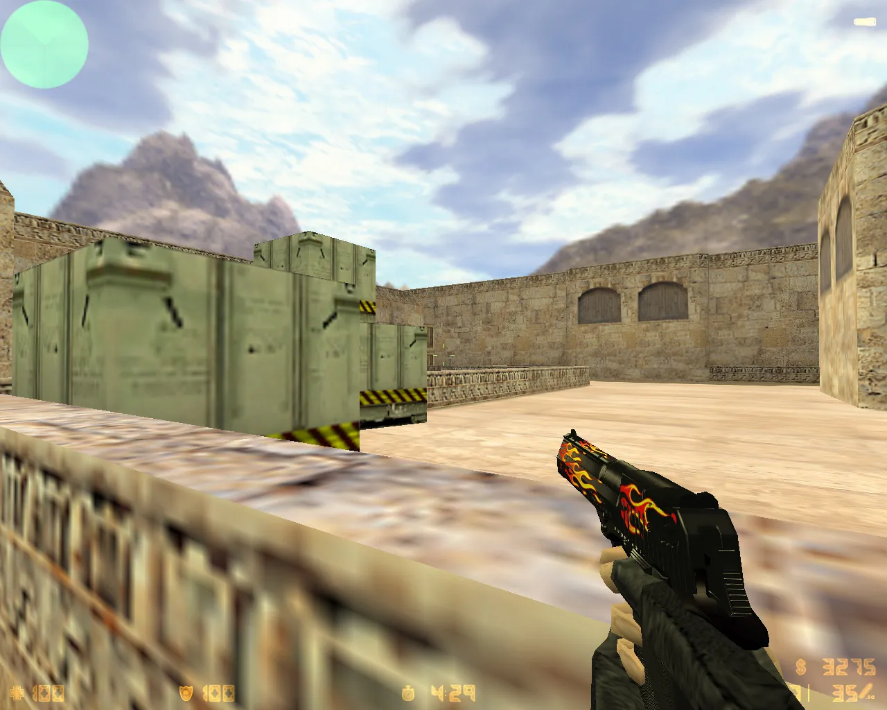 Скриншот CS 1.6 от Лама: блогерская сборка, меню с мемом «Ничоси», музыка, конфиг и запуск без проблем