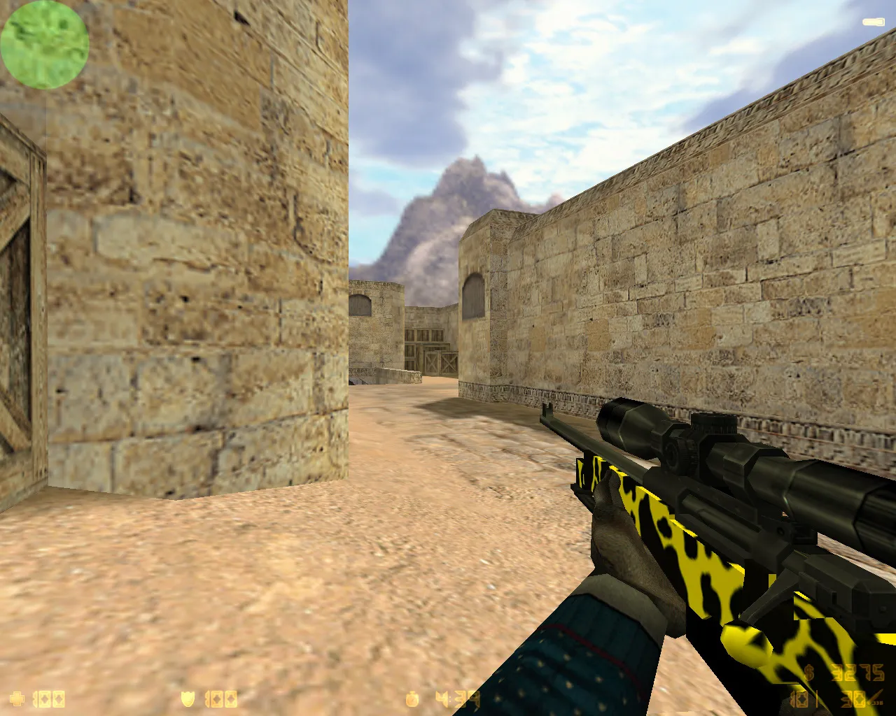 Скриншот CS 1.6 от Лама: блогерская сборка, меню с мемом «Ничоси», музыка, конфиг и запуск без проблем