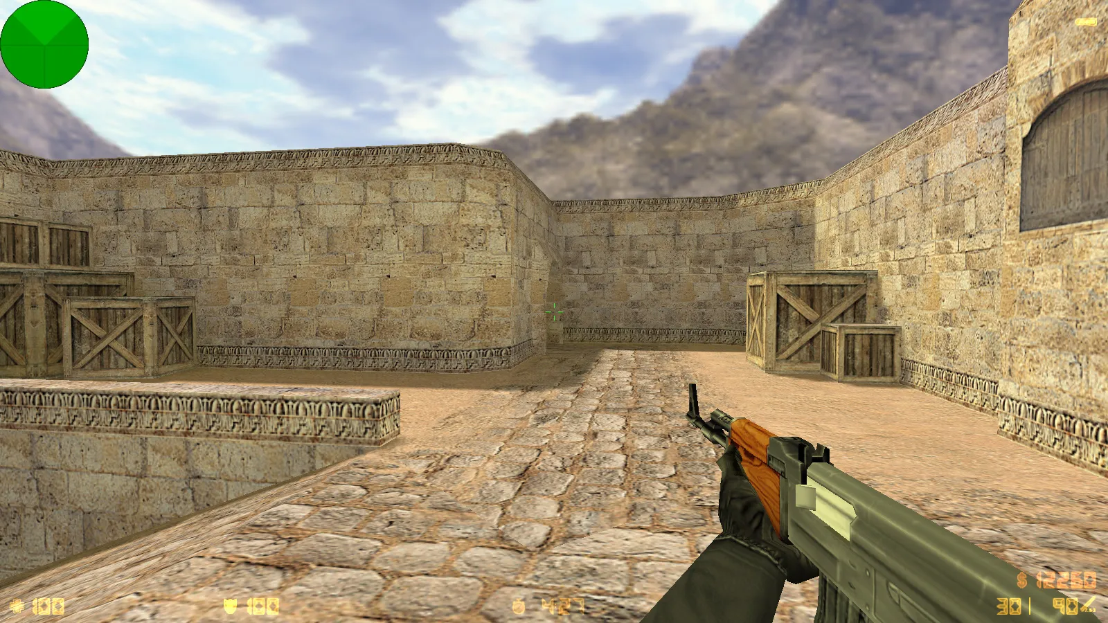 Скриншот CS 1.6 Lant Final сборка: версии и года, 5 аддонов, оптимизированный config.cfg, русские ники и онлайн 250+ серверов